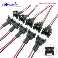 Waterproof EV1 Fuel Injector Plugs Connector For Bosch440cc 650cc 850cc 1000cc Fuel Injector Withpin