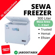 RENTAL (1 - 3 Hari) Freezer Box 300 Liter RSA CF 310 GEA Sharp