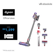 [CNY EXCLUSIVE] Dyson V8 ™️ Absolute Cordless Vacuum Cleaner (Silver/Nickel)