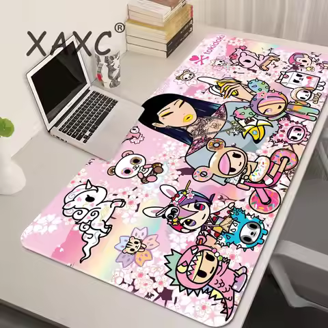 Japan Cute Tokidoki Mousepad Boy Pad Natural Rubber Gaming mousepad Desk Mat Size for Gameing World 
