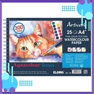 Sổ vẽ màu nước KLONG Artwork A4 - 300GSM - 25 tờ MS: 782