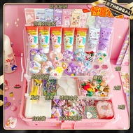 DIY Cream Glue Cuckoo Card Guka Sticker Set Korean Cute Chuck Goo Cards DIY Set