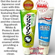 Japanese Toothpaste Kao Clear Clean & Aquafresh [direct from japan] Toothpaste Whitening Toothpaste