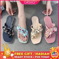 READY STOCK💝GRIMO Yamina Flat Women’s Sandals Kasut Wanita Lady Shoe Shoes Fashion Travel ks11148