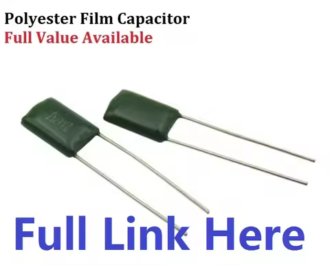 Polyester Film Capacitor 100V 2A102J 2A222J 2A472J 2A332J 2A473J 2A104J 2A103J 2A471J 2A682J 2E104J 