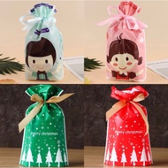 🔥Ready Stock🔥Brand New Gift Goodie Bag Door Drawstring Party Kids Present Thank You Children Ribbon Bag Kids Christmas