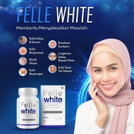 (HQ STOCK) FELLE WHITE, DIJAMIN 100% ASLI