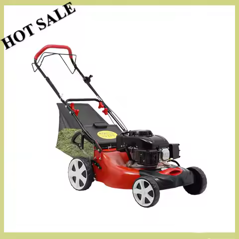 Self-Propelled Gas Lawn Mower 140cc 4-Stroke OHV Engine 20in Cutting Width 8-Height Adjustable 60L G