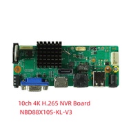 XM10 16 36 Channel 4K Xiongmai Network Surveillance DVR 8MP H.265+ Mainboard