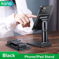 llano แบบพกพาซองใส่แท็บเล็ต พับปรับที่วางโทรศัพท์มือถือ Universal แผ่นเหล็กแบบตั้งโต๊ะโทรศัพท์มือถือขาตั้งโทรศัพท์ สำหรับ4-13นิ้วแท็บเล็ตโทรได้ iPad Samsung