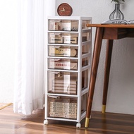 【Ready Stock】Office Drawer Storage Cabinet Removable Multi-layer File Cabinet Household Storage Cabinet with Wheels