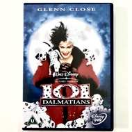 101 Dalmatians DVD Region 2 PAL Disney Live Action Glenn Close Movie