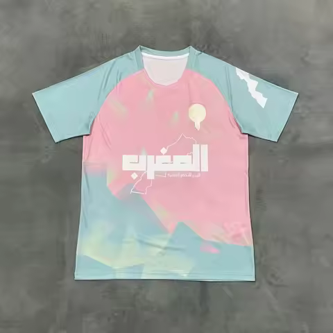 Morocco 26 Season Football Classic Men's and Child Jerseys Fan Culture Competition Breathable Quick-