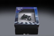 1: 64 h2r Kawasaki Motorcycle Black Alloy Model