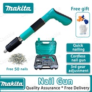 [HOT SHJKGKLC 104] MAKITA Nail gun 【Free gift of 50 nails】Manual Steel Nails Gun For Concrete Rivet Tool Steel Rivet Gu