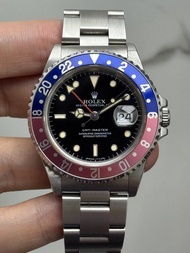 🤴🏻👑勞力士 Rolex 16700 百事圈 紙盒買單齊 T25 黃夜光 激靚直殼！