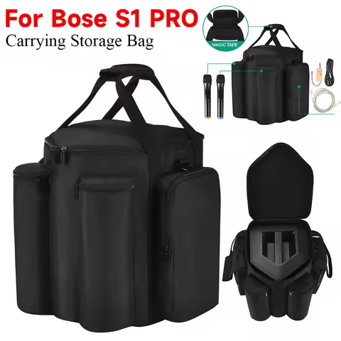 Carrying Storage Bag for Bose S1 PRO Large Capacity Carry Case Shoulder Bag Portable Handbag Anti-Fa
