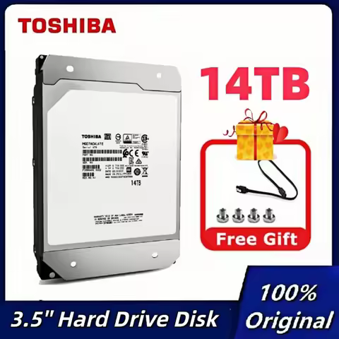 Original Toshiba 14TB Enterprise Hdd Hard Drive 3.5'' HDD SATA3 MG07ACA14TE 14TB HDD