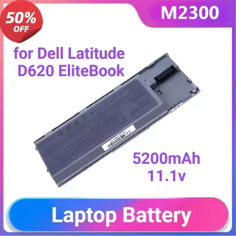 M2300 Laptop Battery for Dell Latitude D620 D630 D630c D631 UD088 PC764 JD648 PP18L Precision M2300 