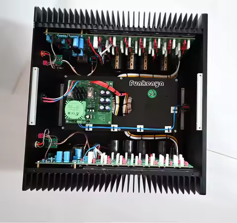 Hifi Dual Channel Power Amplifier 225Wx2 X-Amp Rear Class T9.4 Master Version Balanced RCA XLR DIY A