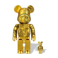 BE@RBRICK x Bape 金色 庫柏力克熊 100% &amp; 400%