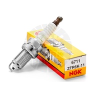 1 pcs NGK Standard Spark Plug ZFR6K-11 6711 For Four-stroke outboard engine Honda BF115 horsepower 1