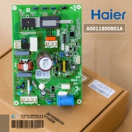 A0011800801A แผงวงจรแอร์ Haier แผงบอร์ดแอร์ไฮเออร์ บอร์ดคอยล์ร้อน รุ่น HSU-12VNS03TC อะไหล่แอร์ ของแ