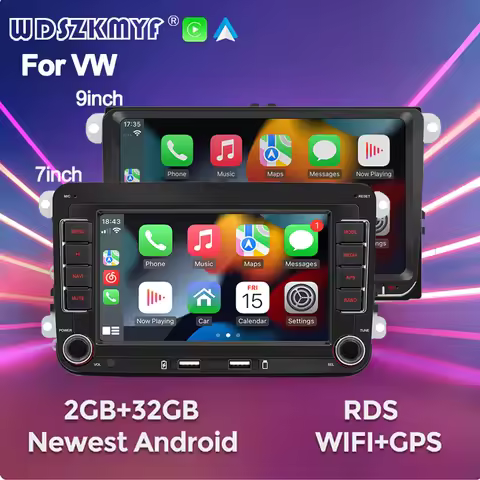 Android 13 Autoradio Multimedia Player 2Din Car Radio for VW Volkswagen Golf 5 6 Passat B6 Jetta MK5