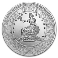 Koin Perak 2018 St. Helena 1 Oz US Silver Trade Dollar