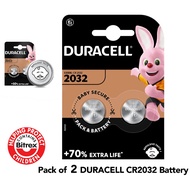DURACELL Lithium Coin CR2032 Battery cr2032 Bateri Jam Tangan 2032 Battery 2032 Bateri cr2032 Beteri
