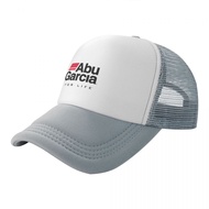 Abu Garcia logo (2) Ready Stock Adult Mesh Hat Men's Hat Women's Hat Baseball Cap Tall Cap Net Cap O