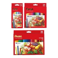 [Lunlun Stationery] Pentel CB8 Colored Pencils CB8-12T CB8-24T CB8-36T
