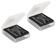 Battery (2-Pack) for Panasonic Lumix CGA-S005, CGA-S005A/1B, CGA-S005E, CGA-S005GK, DMW-BCC12 and DE