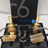 c6 Two tone headlamp led H1, H3, H4, H7, H8, H11, 9006 Dual colour in oneone