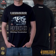 Minerszone Liebherr 9800 Mining T-shirts