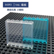 Compatible with Small Particles 59349 Domestic Building Blocks 1 * 6 Holes Wall Flat Glass Plate MOC