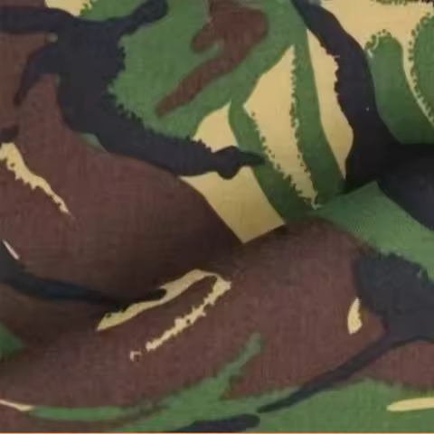 British DPM Camouflage 500D Nylon Wear-resistant Waterproof Cordura Fabric For Bags