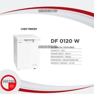 Chest Freezer Domo DF 0120 W - Mini Freezer Box By Modena - Luar Kota