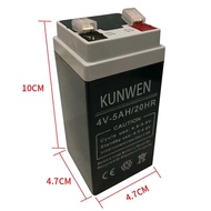 4V5A 4V4.5Ah Maintenance-Free Battery for Electronic Platform Scales, and Hanging Scales Rechargeabl