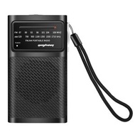 全城熱賣 - J-180 便攜指針式FM/AM兩波段收音機 帶背夾，產品規格：普通版（黑色）
