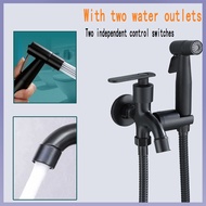 [5/10 High Quality] bathroom shower bidet toilet Brass sprayer Bidets black shower bidet faucet wall