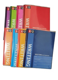Shanes K-12 Writing Notebook with Plastic Cover Grade 1 & 2 (Mall Quality)