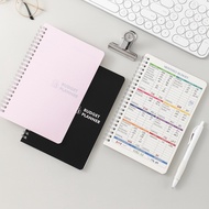 Imoda1pc 2024 Budget Planner Ins Style Monthly/Weekly Budget Plan Coil Planner Book School Office St