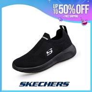 Skechers รองเท้าผ้าใบ Arch Fit สำหรับผู้หญิง - รองเท้าผ้าใบ Slip-Ins ระบายอากาศได้ SK030707