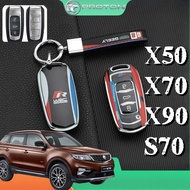 Proton 3/4 Buttons Car Key Cover Penutup Kunci Proton TPU Keyshell for X50 X70 X90 S70 Keychain