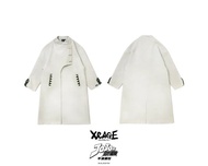 JOJO不滅鑽石× XRAGE 岸邊露伴 前扣半開長版外套