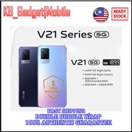 vivo V21 5G Smartphone (8GB + 256GB/6.44" AMOLED/4000mAh + 33W FlashCharge/OIS Night Selfie)