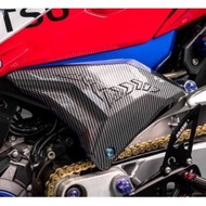 Honda RSX 150 Center Lower Cover Battery Cover Carbon RSX 150 Winner X cf