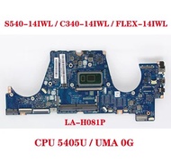 For Lenovo IdeaPad S540-14IWL C340-14IWL FLEX-14IWL Laptop Motherboard 5B20S42132 LA-H081P With CPU 