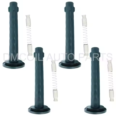 4 PCS IGNITION COIL RUBBER BOOTS WITH SPRING FOR CHERY TIGGO 7 8 9 PLUS EXEED TX TXL JETOUR X70 X90 